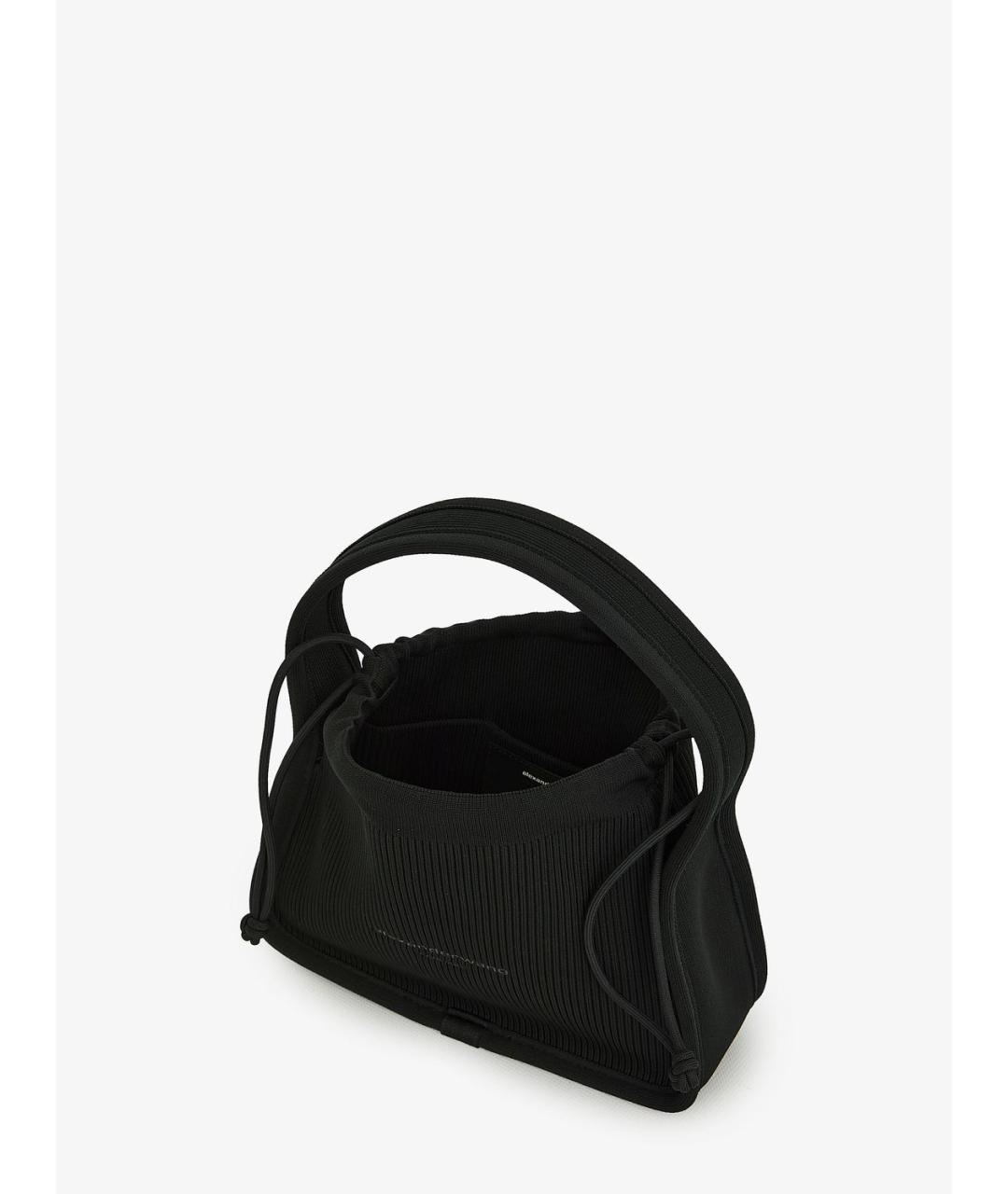 ALEXANDER WANG Черная синтетическая сумка с короткими ручками, фото 4