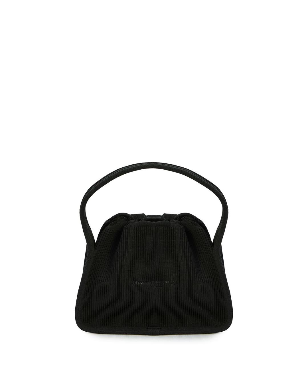 ALEXANDER WANG Черная синтетическая сумка с короткими ручками, фото 1
