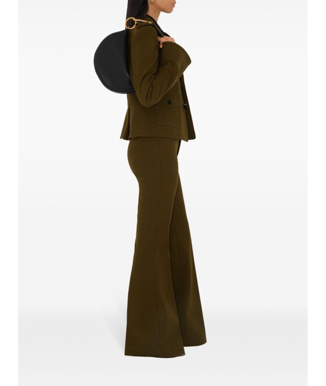 BURBERRY Черная кожаная сумка через плечо, фото 3