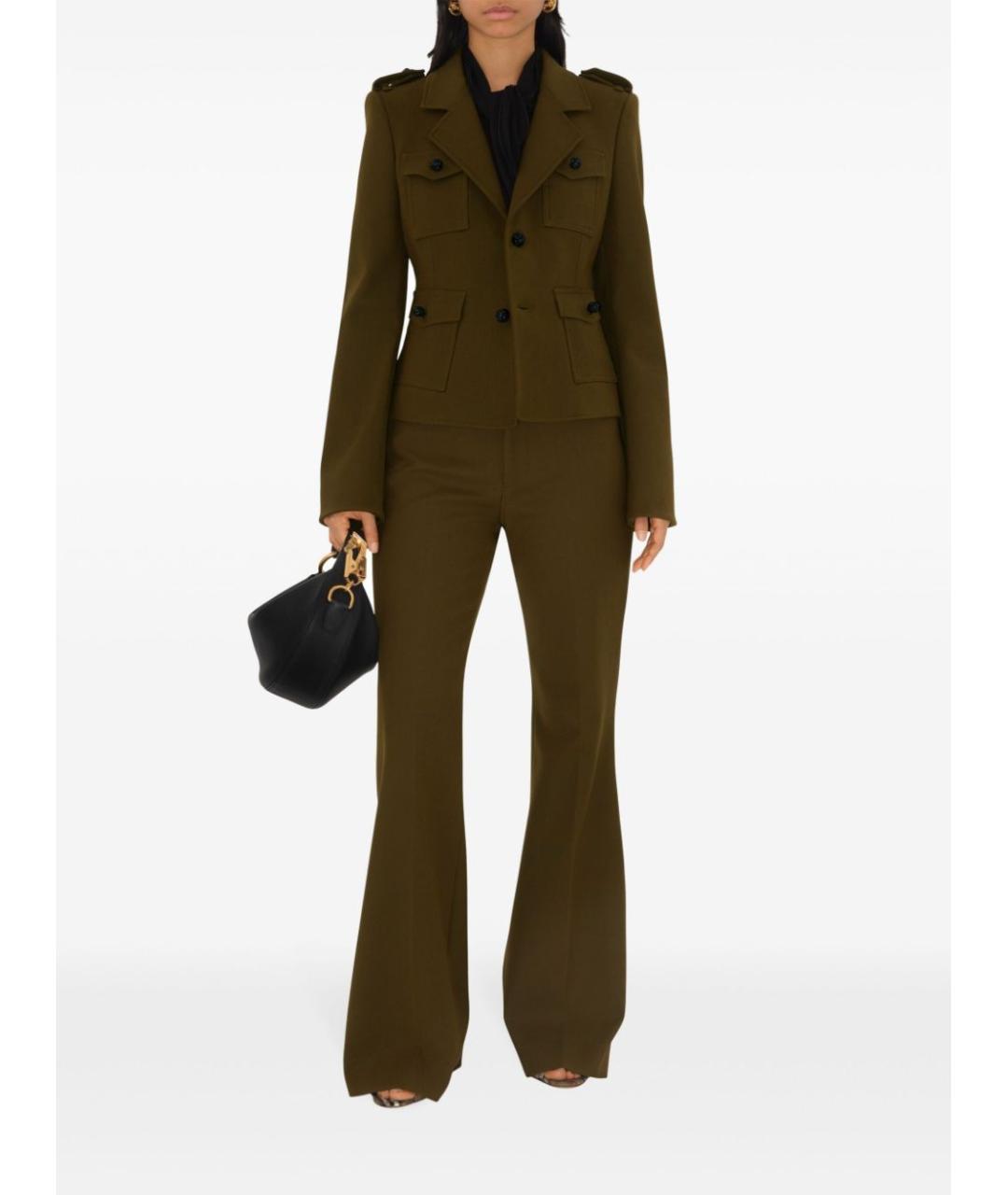 BURBERRY Черная кожаная сумка через плечо, фото 2
