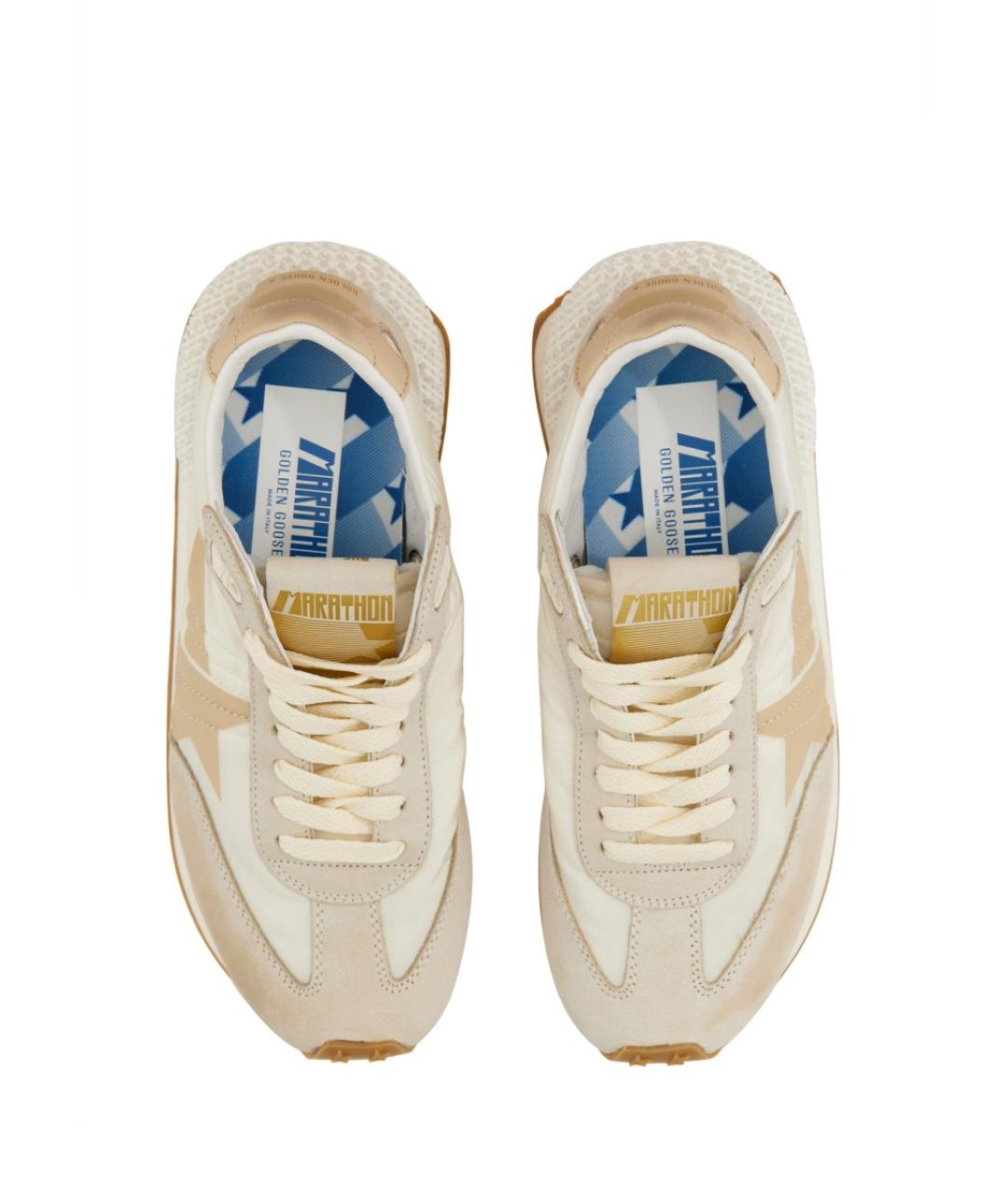 GOLDEN GOOSE DELUXE BRAND Бежевые кроссовки, фото 2