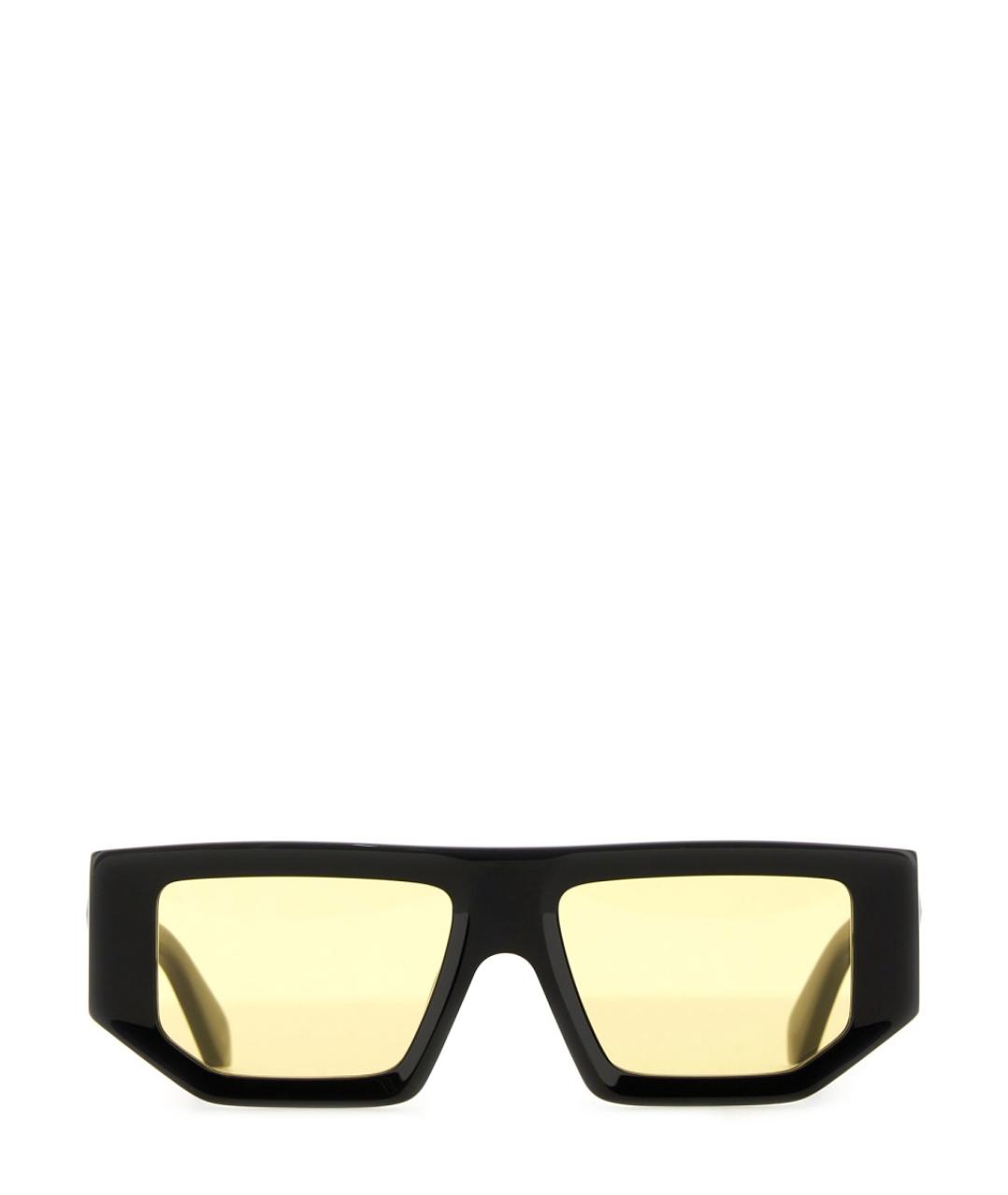 OFF-WHITE Черные солнцезащитные очки, фото 1