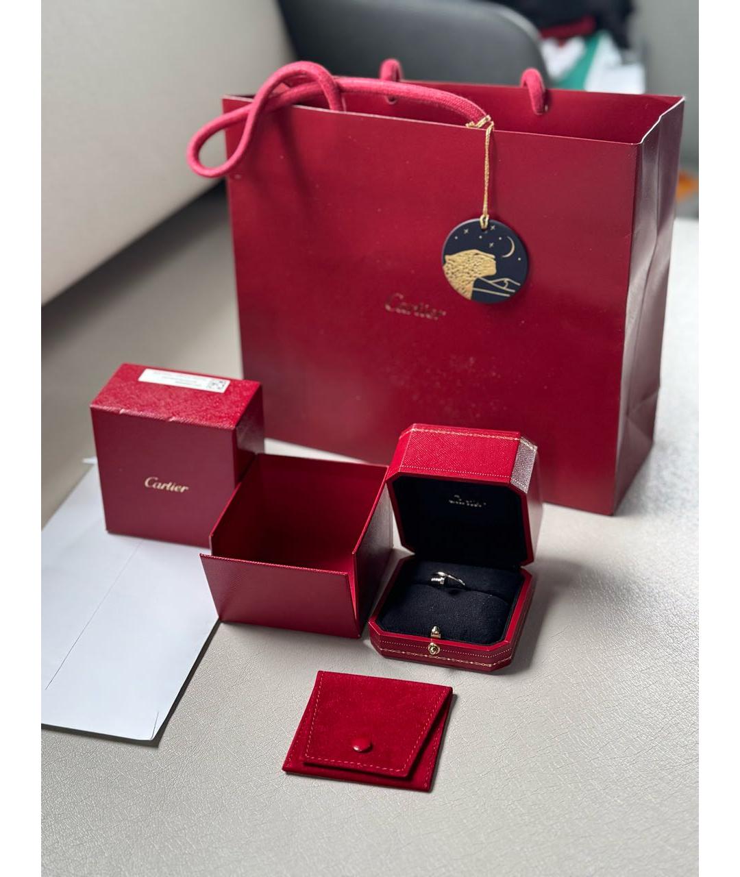 CARTIER Кольцо из белого золота, фото 5