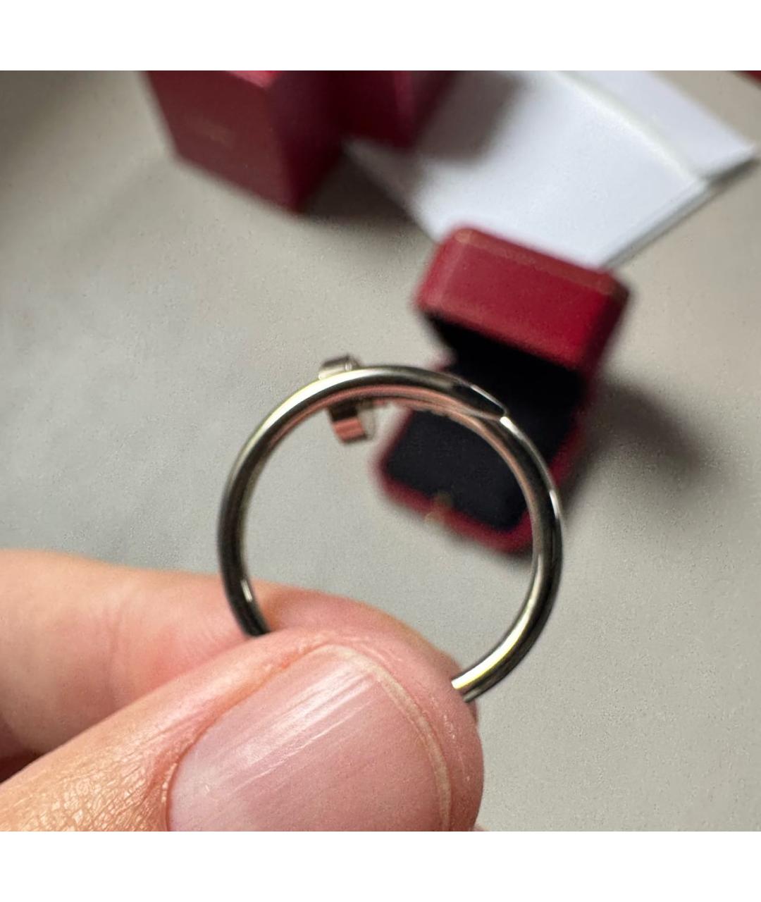 CARTIER Кольцо из белого золота, фото 3