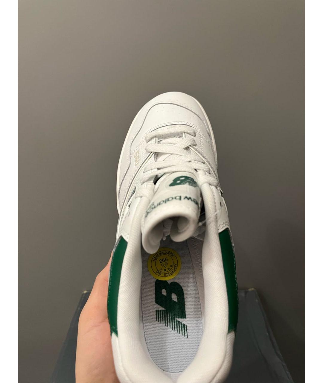 NEW BALANCE Белые кожаные кеды, фото 5