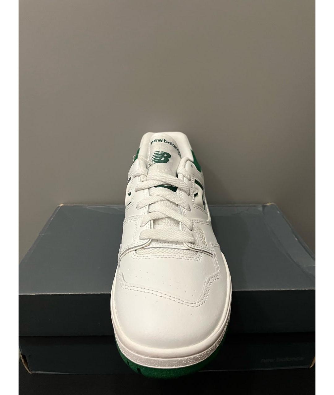 NEW BALANCE Белые кожаные кеды, фото 4
