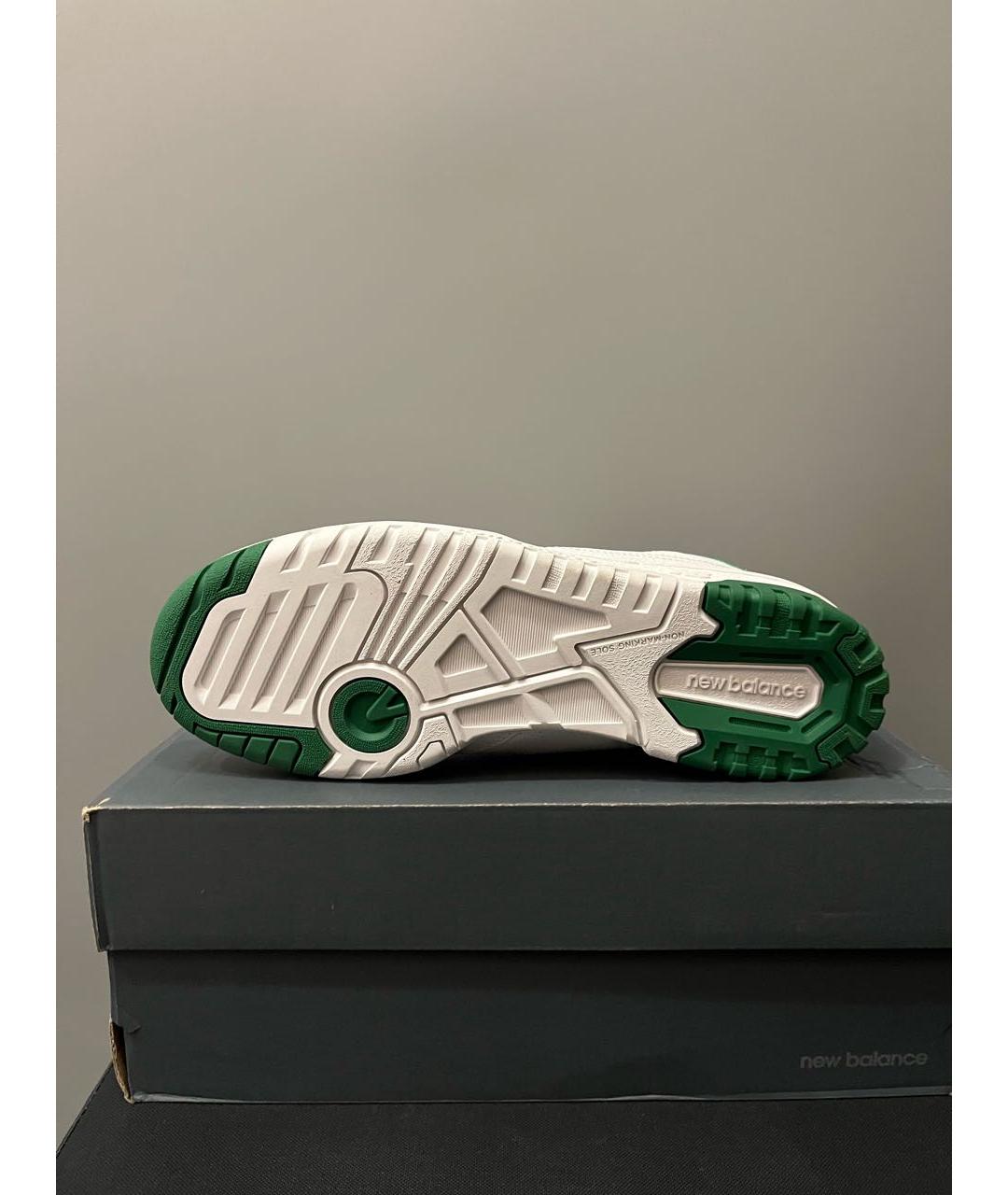 NEW BALANCE Белые кожаные кеды, фото 3