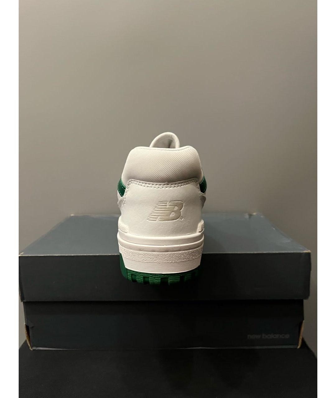 NEW BALANCE Белые кожаные кеды, фото 2