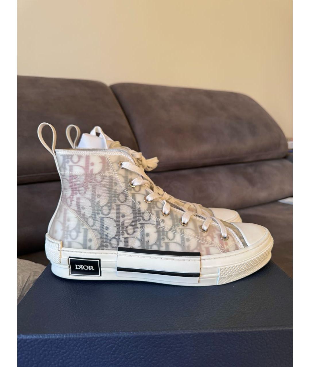 CHRISTIAN DIOR Белые резиновые кеды, фото 8