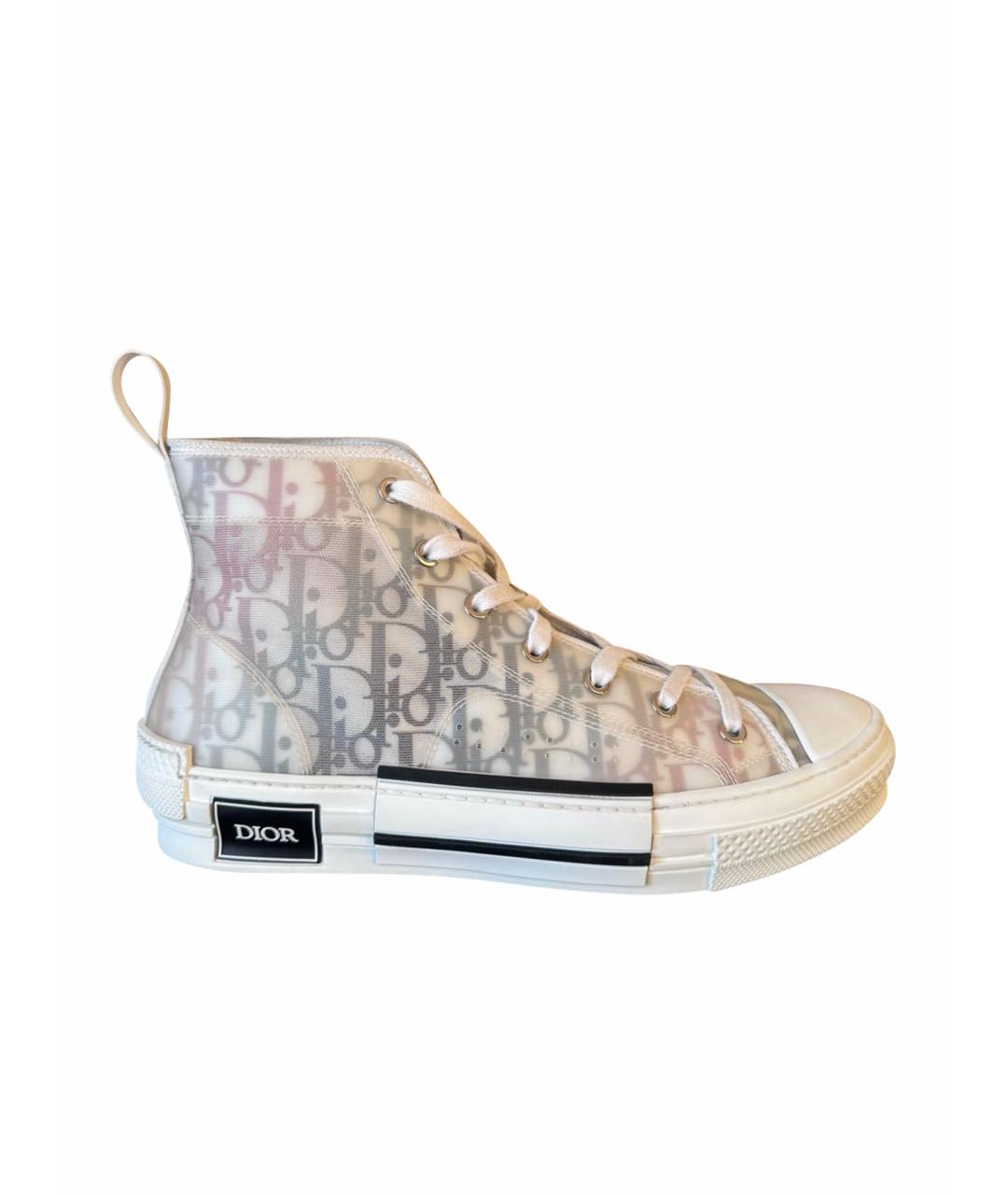 CHRISTIAN DIOR Белые резиновые кеды, фото 1