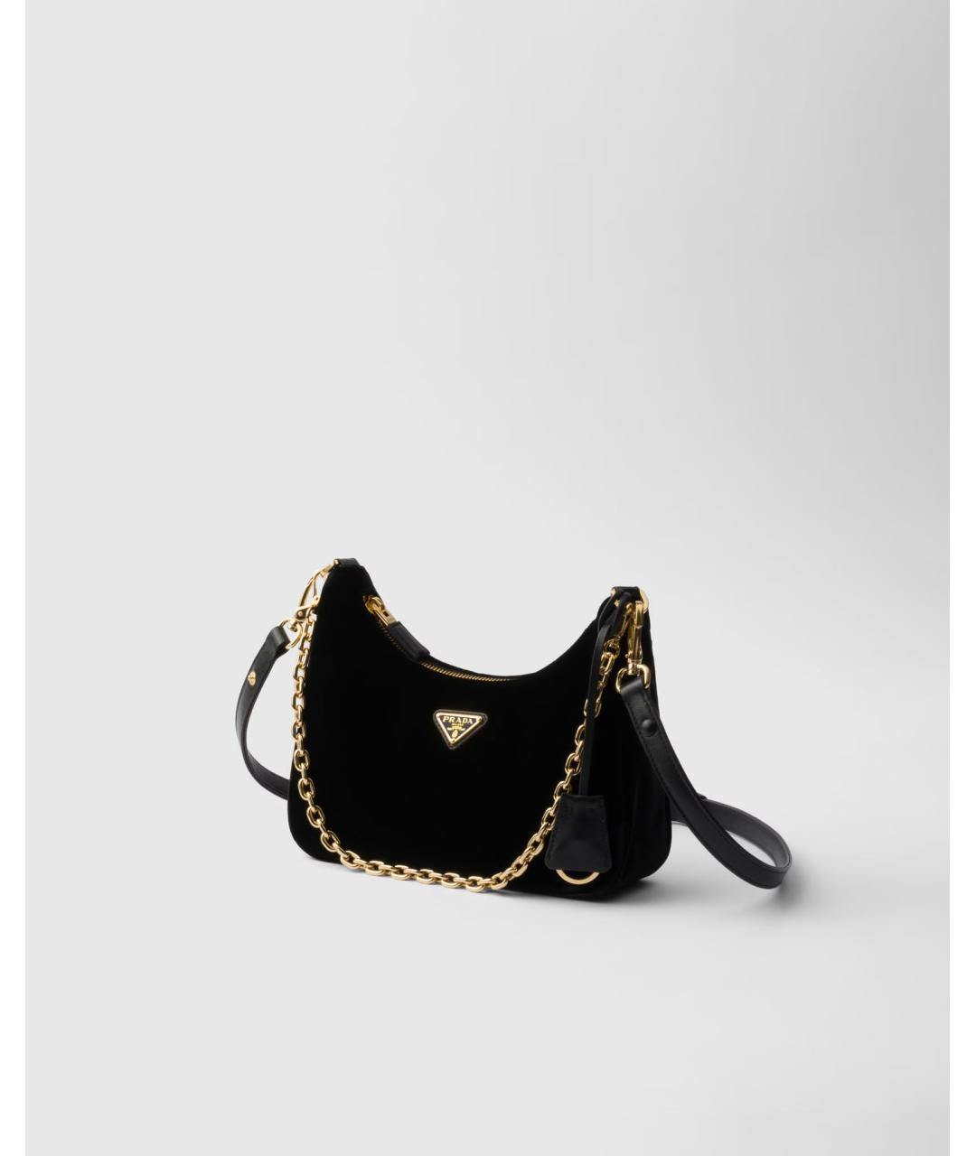 PRADA Черная сумка через плечо, фото 2
