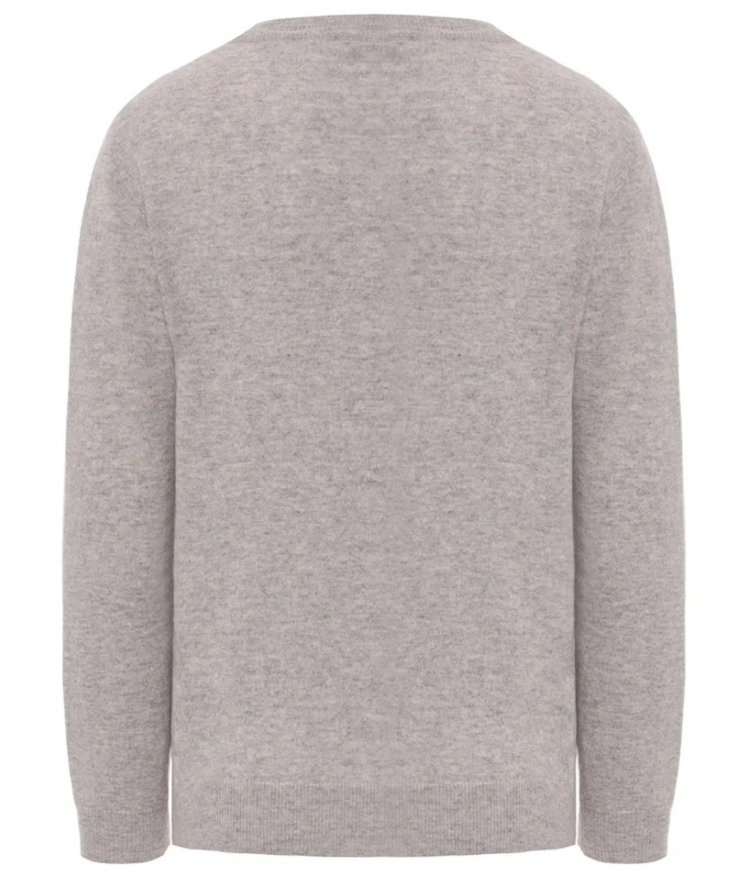 BRUNELLO CUCINELLI Серый кашемировый джемпер / свитер, фото 2