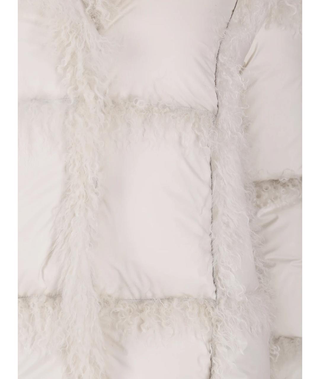 MR & MRS ITALY Белый полиэстеровый пуховик, фото 3