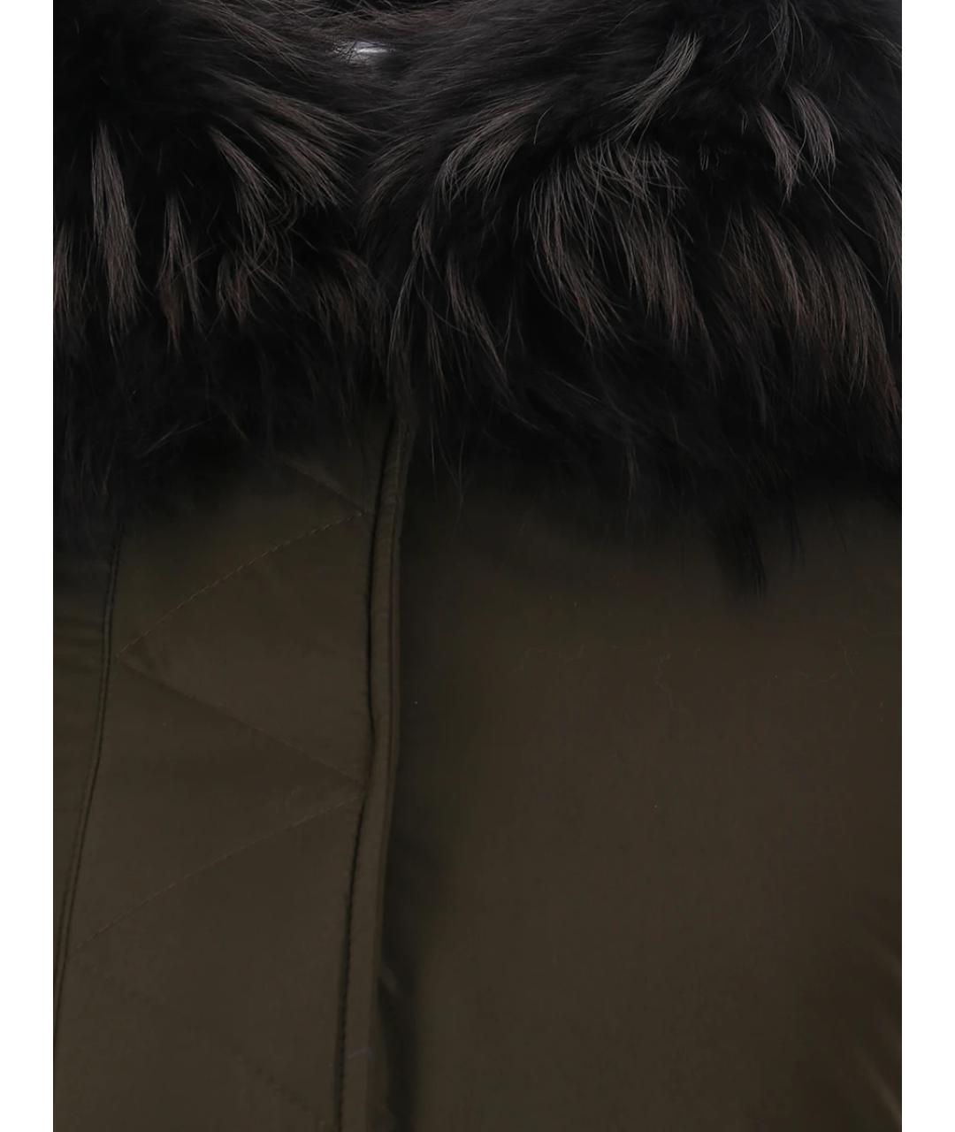 MR & MRS ITALY Зеленая полиэстеровая парка, фото 2