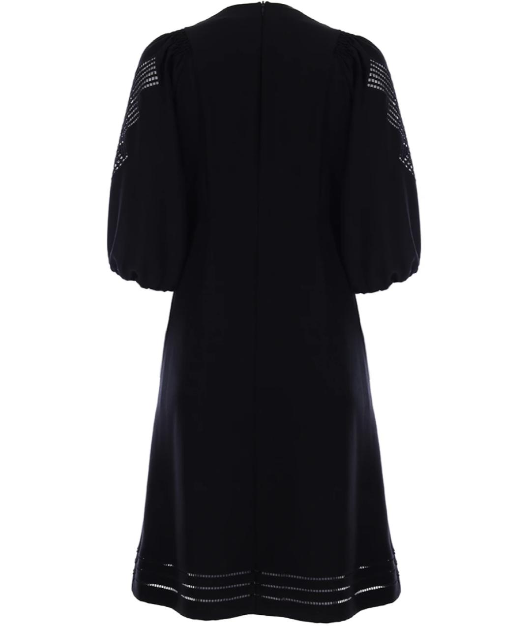 RED VALENTINO Черное полиэстеровое повседневное платье, фото 2