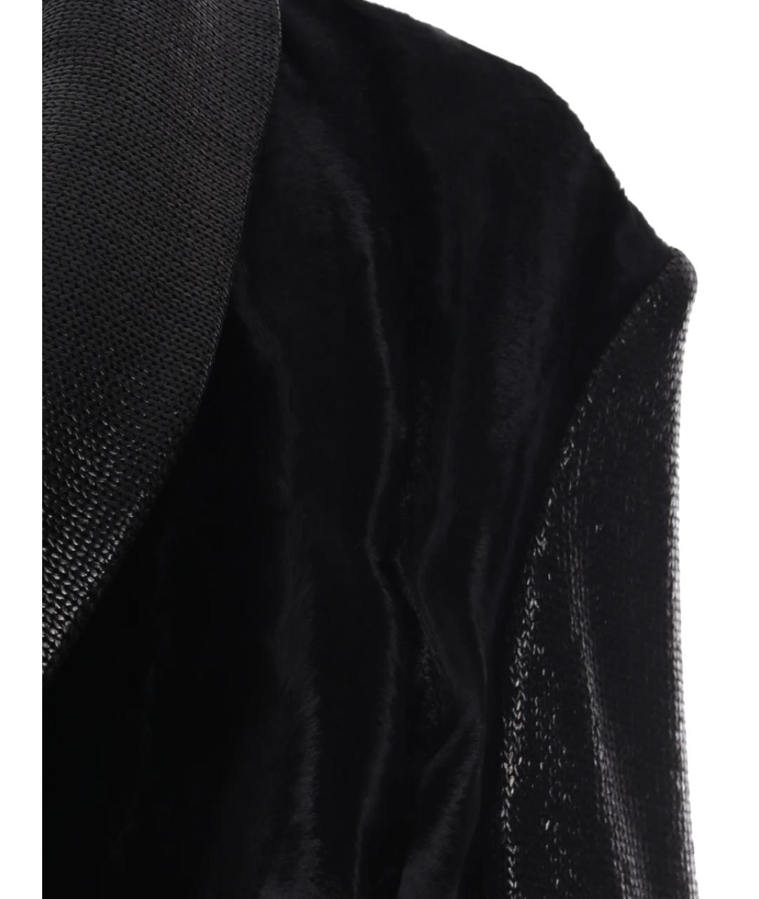 LANVIN Черный вискозный кардиган, фото 3