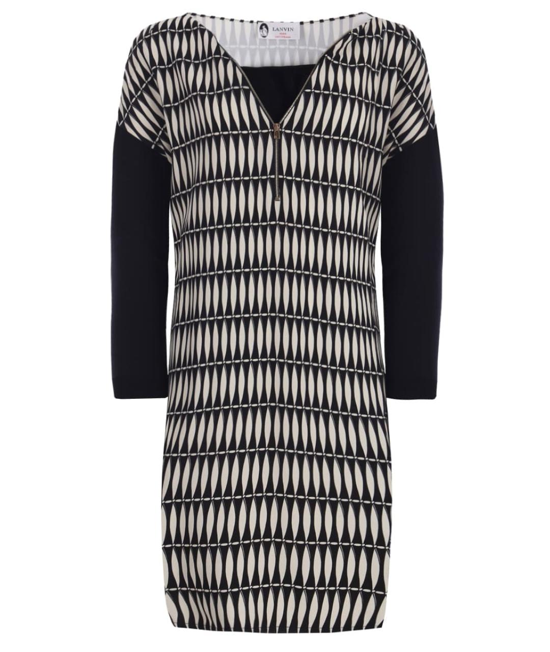 LANVIN Мульти вискозное повседневное платье, фото 1