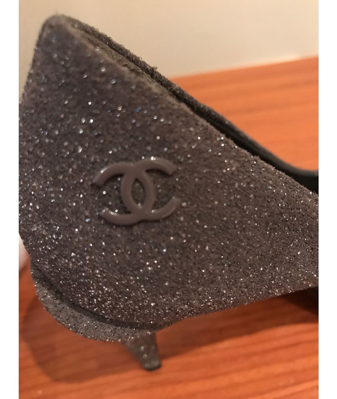 CHANEL PRE-OWNED Серые туфли, фото 7