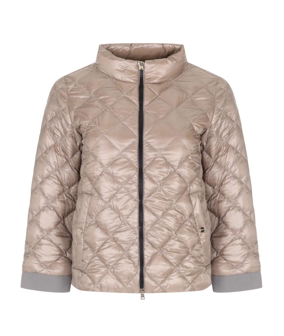 HERNO Бежевая полиамидовая куртка, фото 1