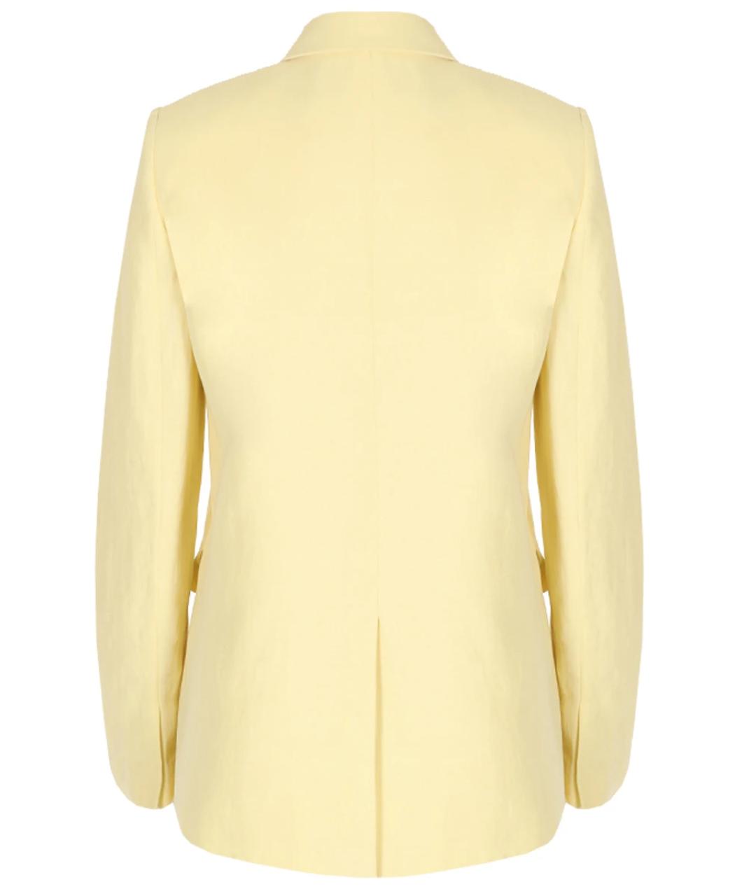 FABIANA FILIPPI Желтый ацетатный жакет/пиджак, фото 2