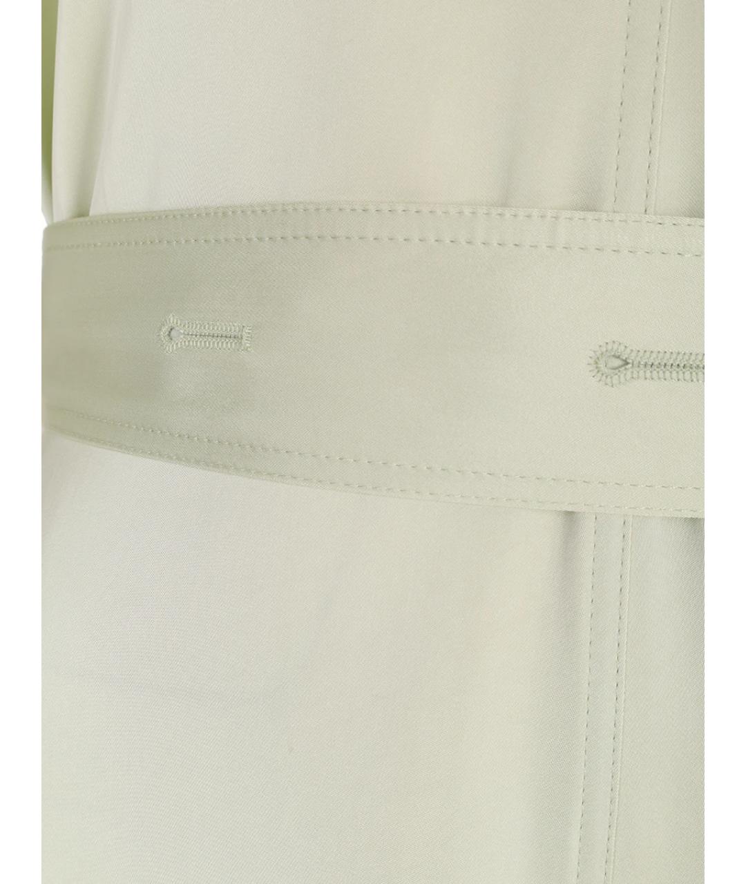 FABIANA FILIPPI Салатовыое вискозное повседневное платье, фото 3