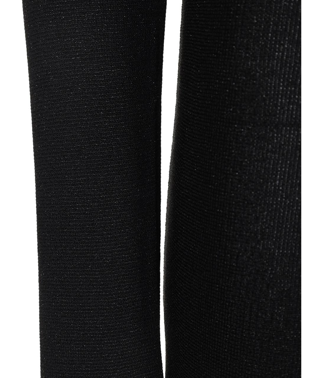 FABIANA FILIPPI Черное вискозное повседневное платье, фото 3