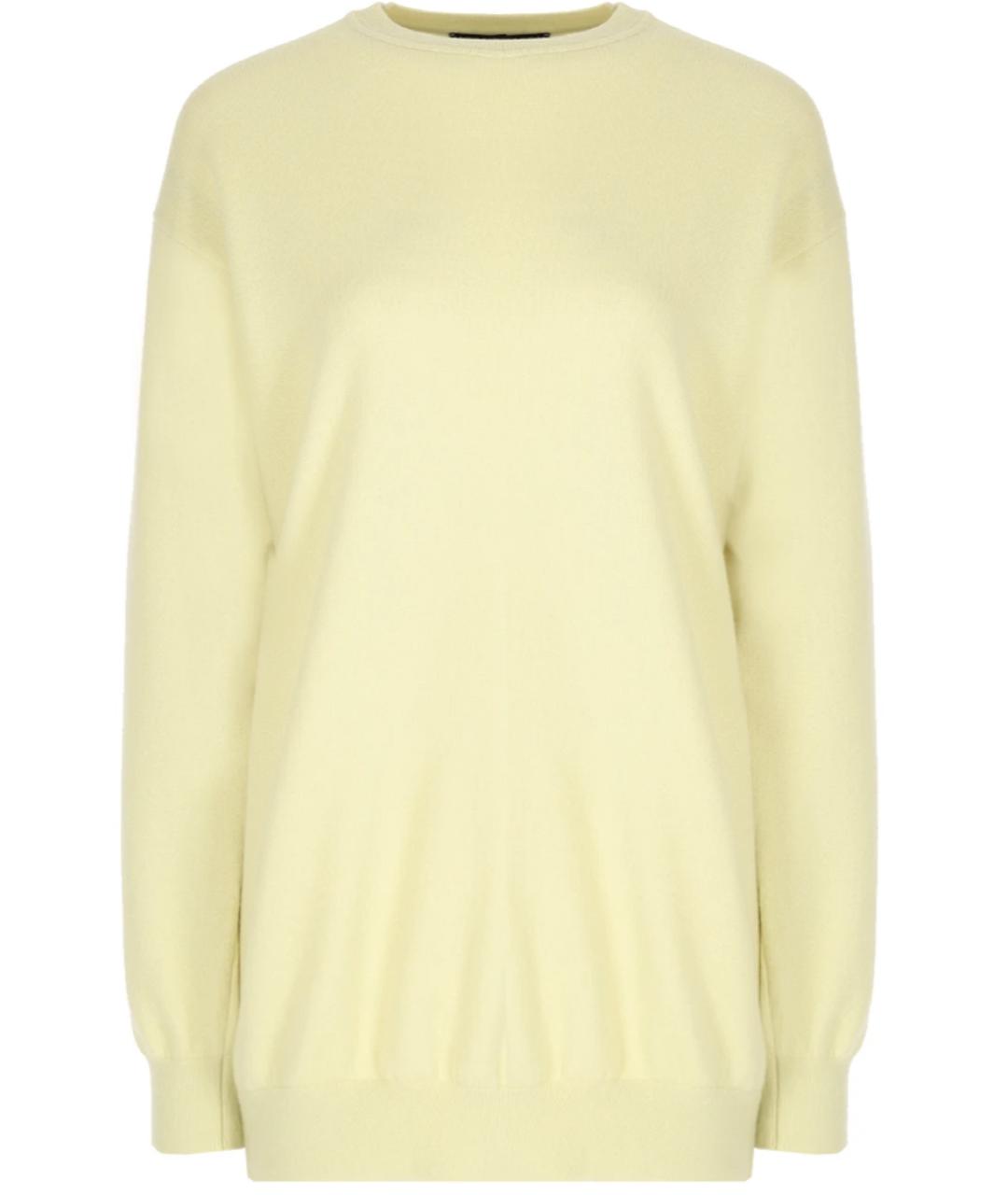 FABIANA FILIPPI Желтый кашемировый джемпер / свитер, фото 1