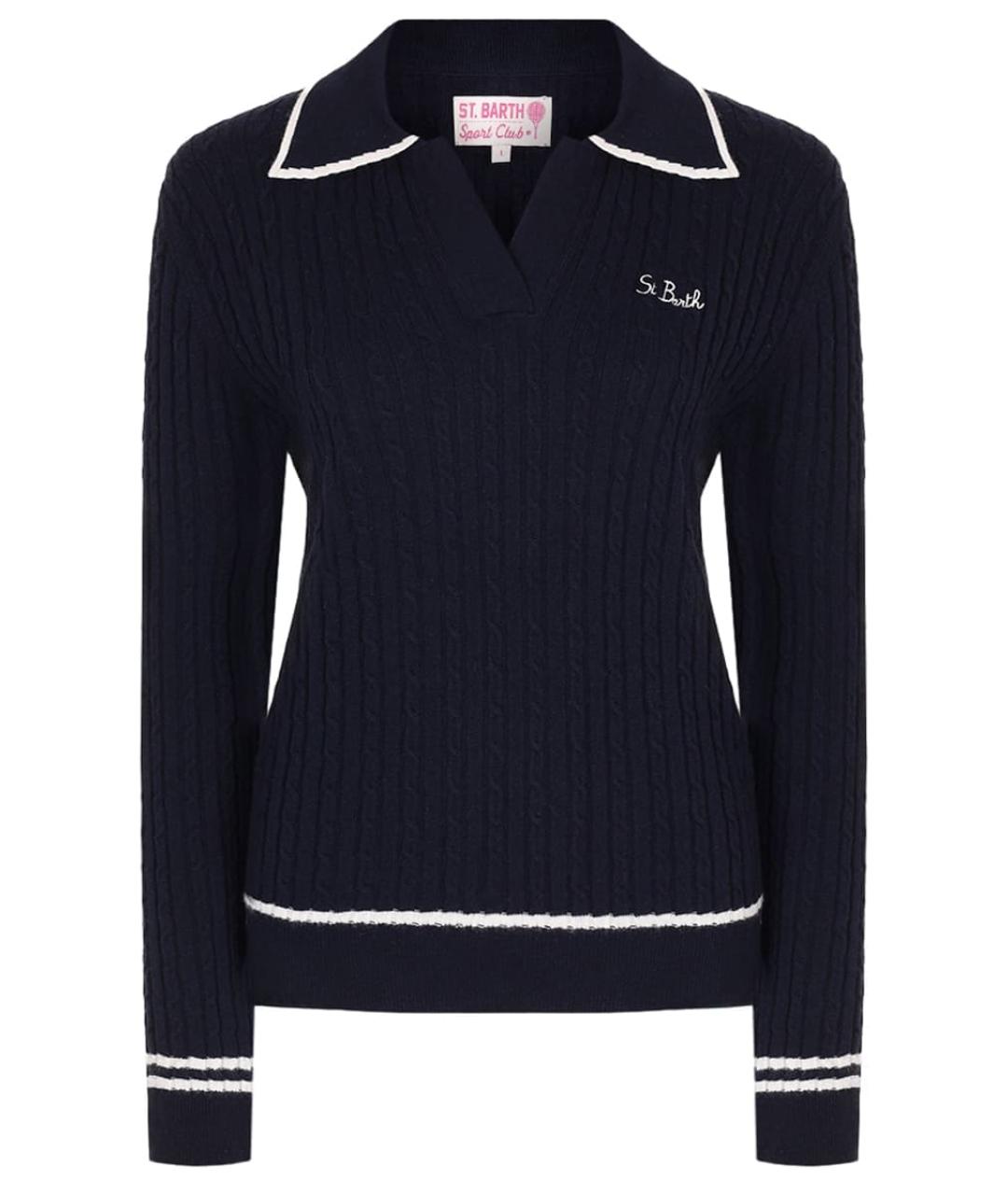 MC2 SAINT BARTH Синий полиамидовый джемпер / свитер, фото 1