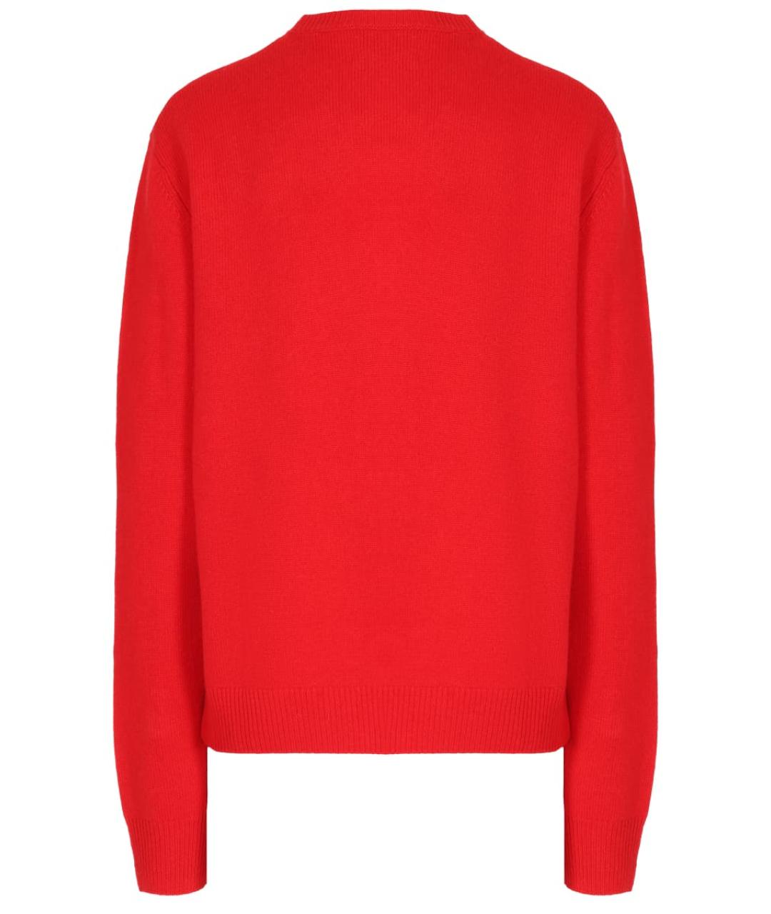 MC2 SAINT BARTH Красный шерстяной джемпер / свитер, фото 2