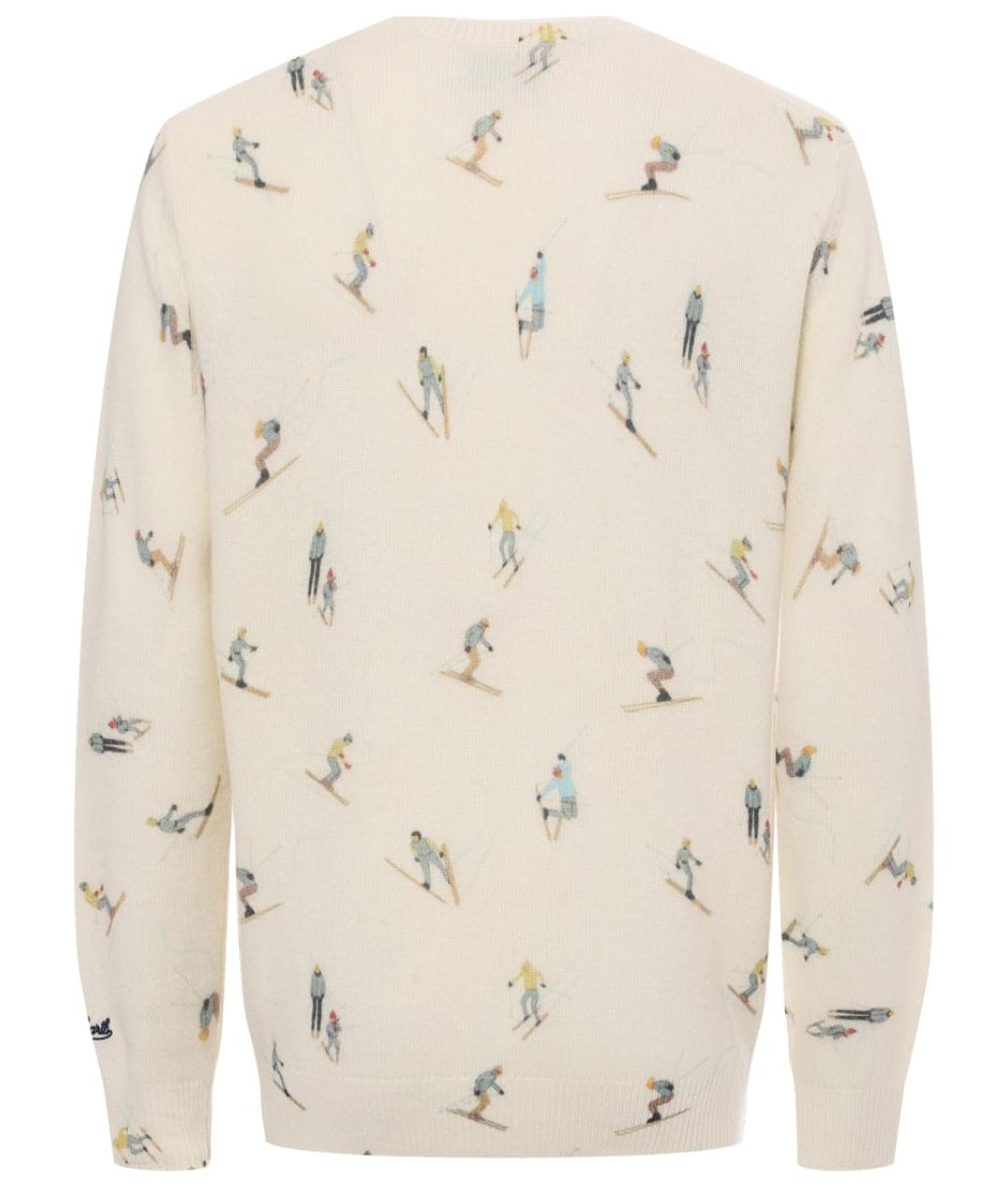 MC2 SAINT BARTH Белый шерстяной джемпер / свитер, фото 2