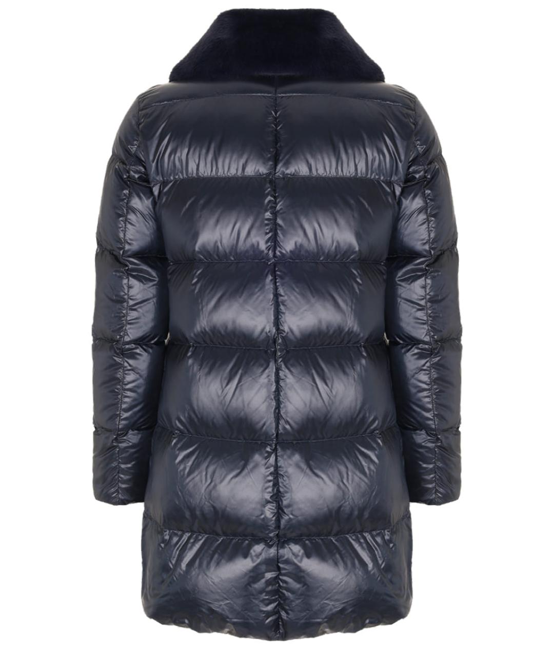 HERNO Синий полиамидовый пуховик, фото 2