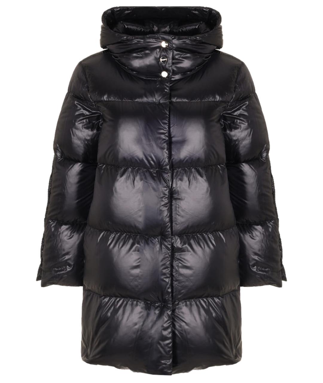 HERNO Черный полиамидовый пуховик, фото 1