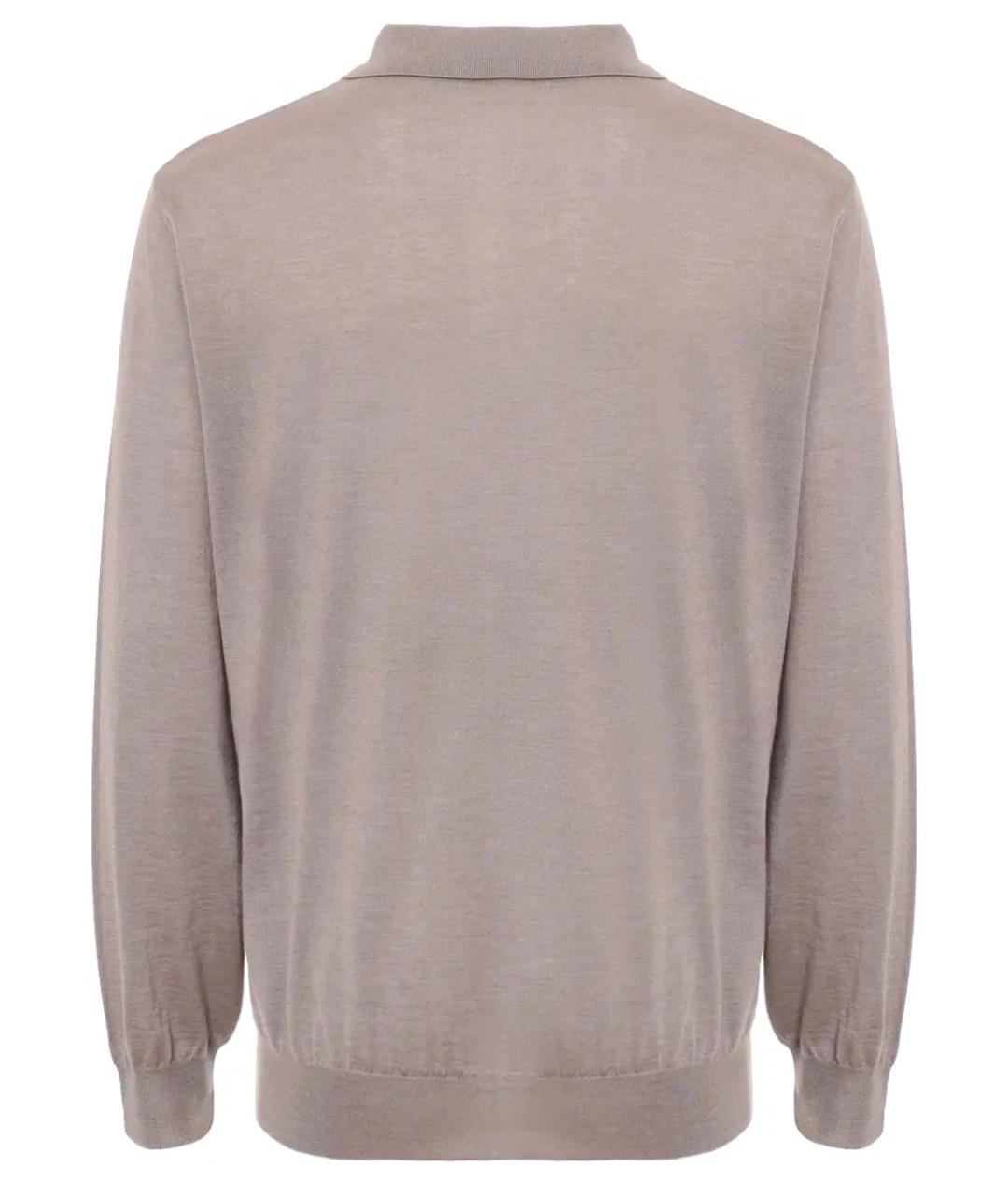 ZILLI Коричневый кашемировый джемпер / свитер, фото 2