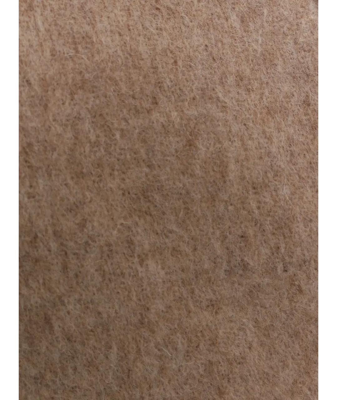 CO Бежевое вискозное пальто, фото 3