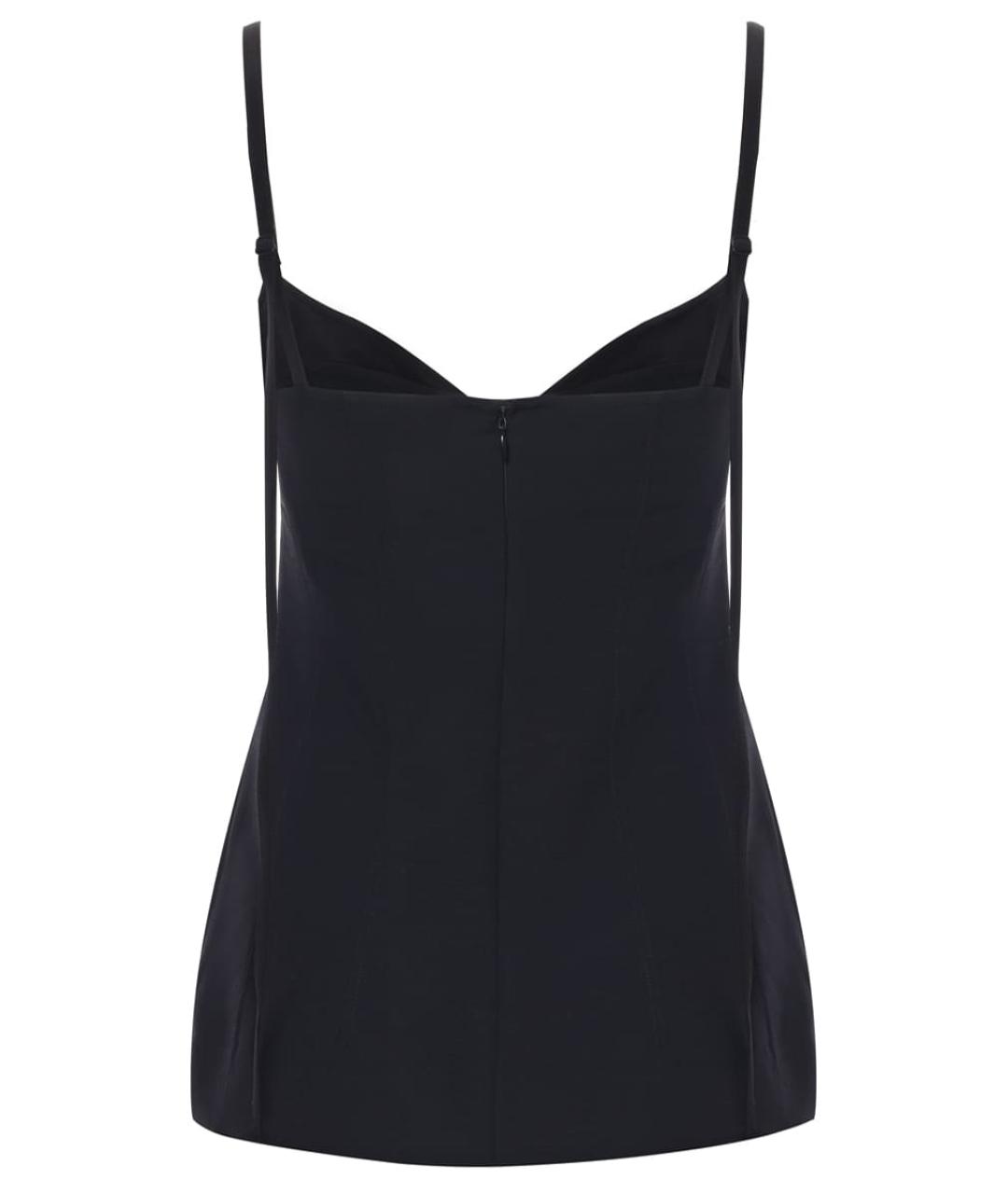 CO Черная вискозная майка, фото 2