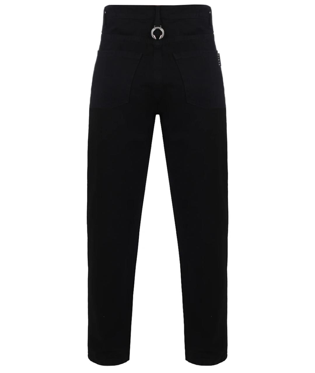 PHILIPP PLEIN Черные прямые джинсы, фото 2