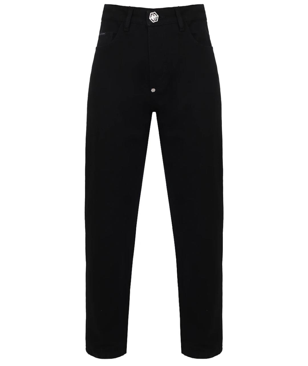 PHILIPP PLEIN Черные прямые джинсы, фото 1