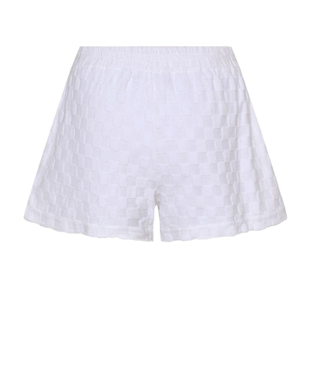 MC2 SAINT BARTH Белые хлопковые шорты, фото 2