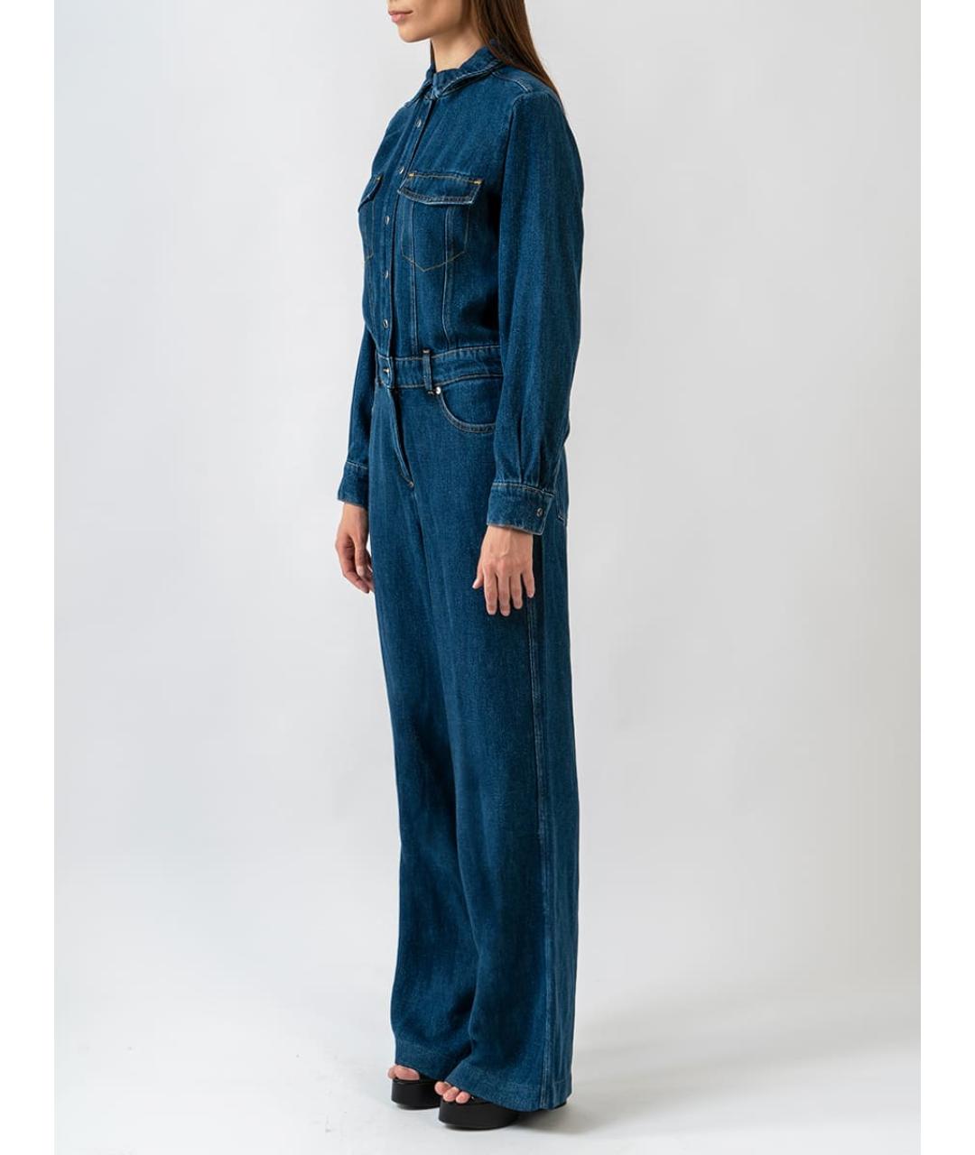 7 FOR ALL MANKIND Синий комбинезон, фото 2