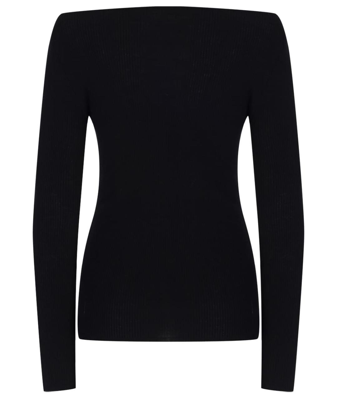 P.A.R.O.S.H. Черная шерстяная водолазка, фото 2