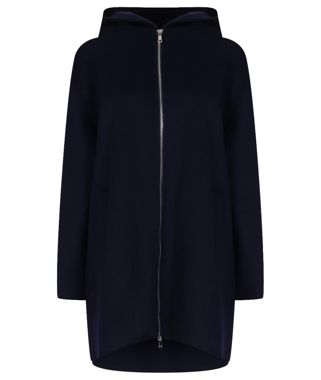 P.A.R.O.S.H. Синее шерстяное пальто, фото 1