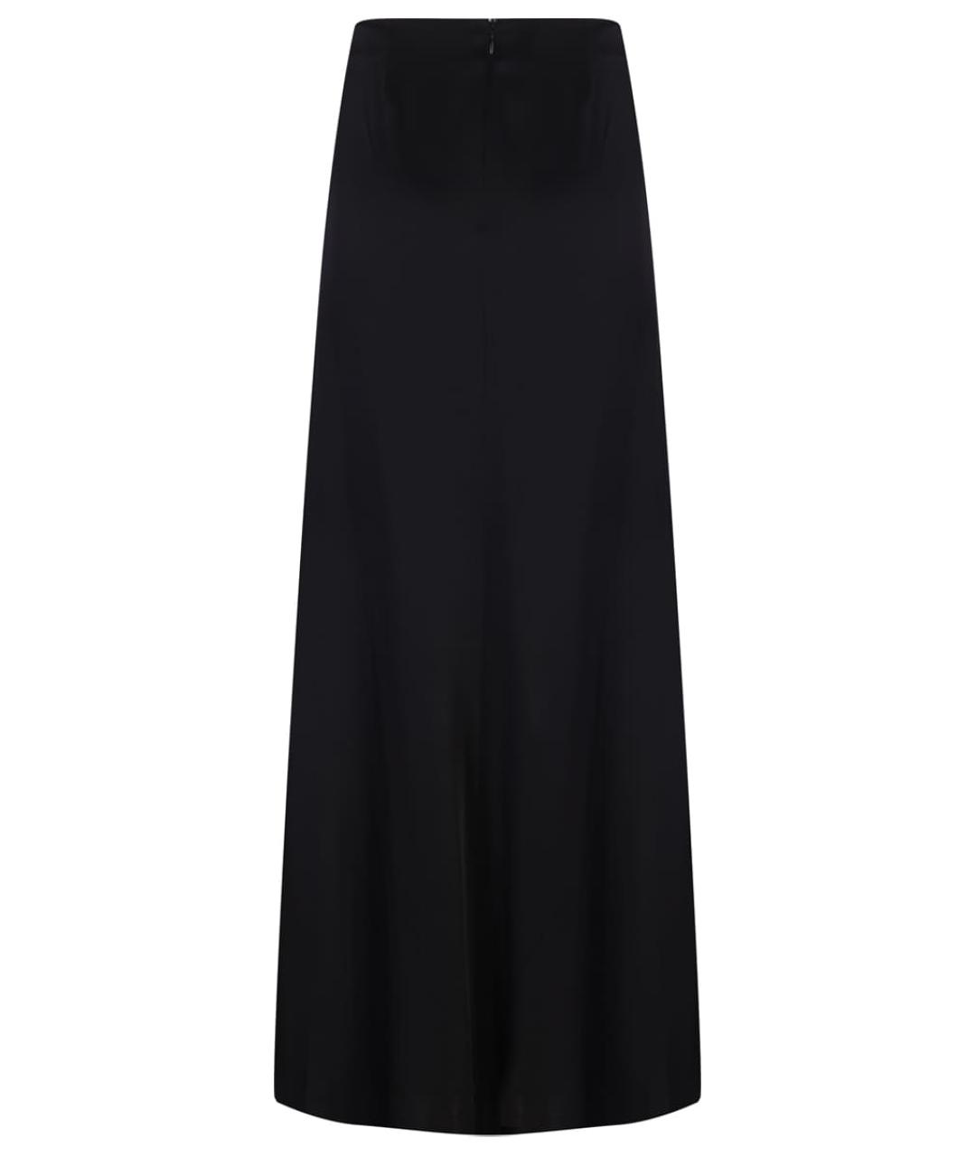 FABIANA FILIPPI Черная вискозная юбка миди, фото 2