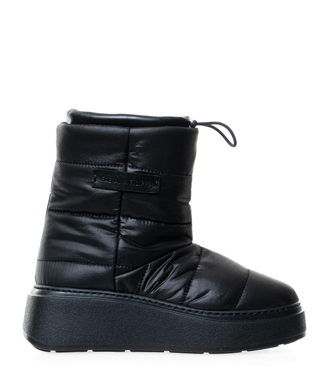 FABIANA FILIPPI Черные синтетические сапоги, фото 2