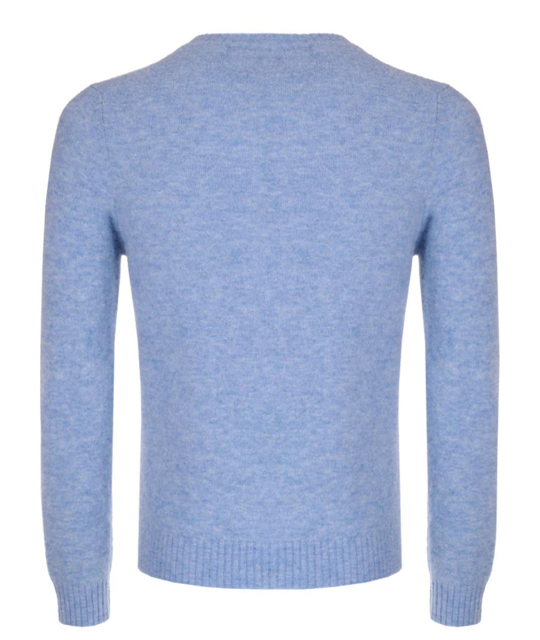 MC2 SAINT BARTH Голубой шерстяной джемпер / свитер, фото 2