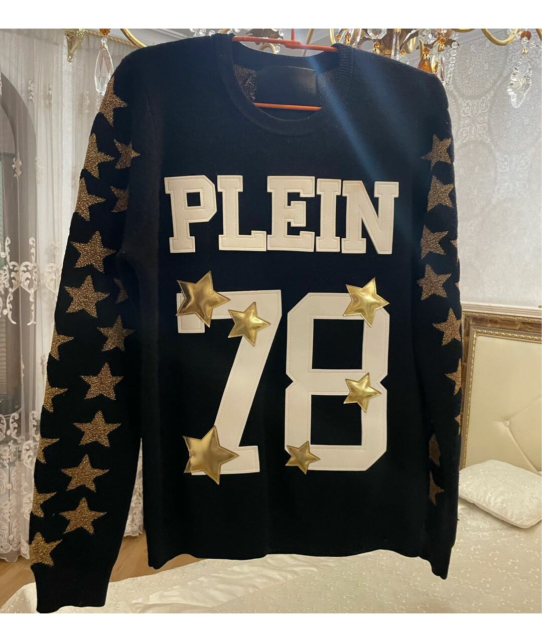 PHILIPP PLEIN Черная водолазка, фото 5