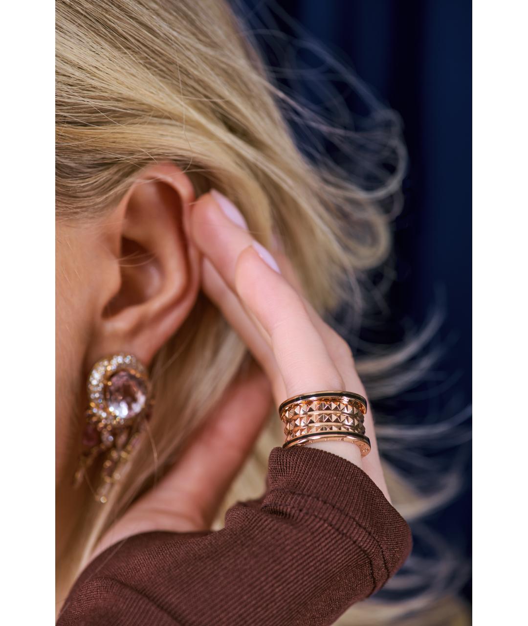 BVLGARI Золотое кольцо из розового золота, фото 3