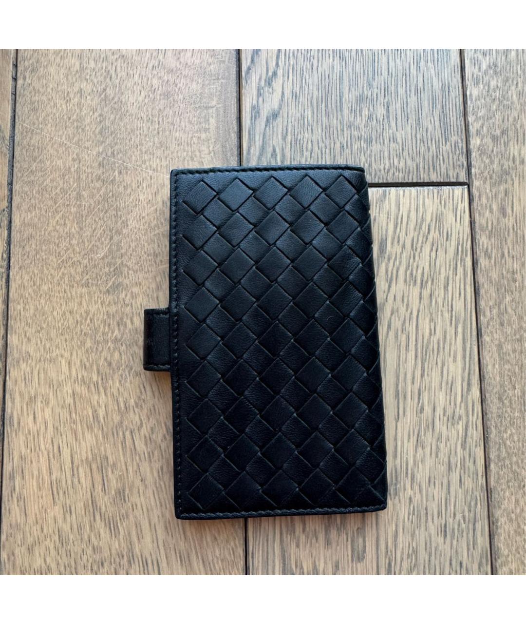 BOTTEGA VENETA Черная ключница, фото 2