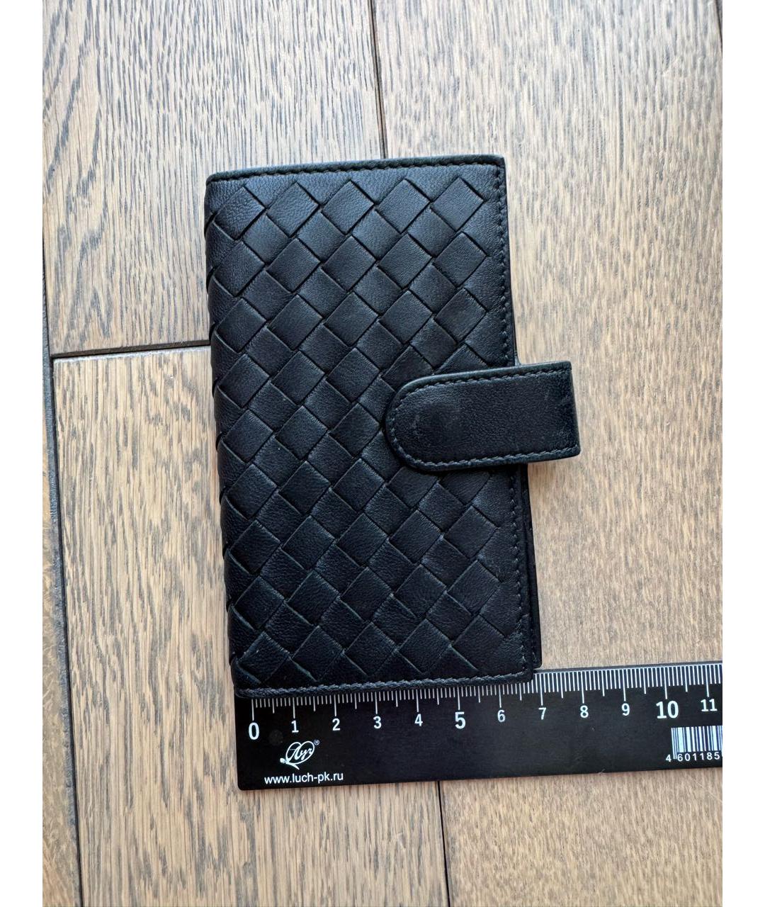 BOTTEGA VENETA Черная ключница, фото 4
