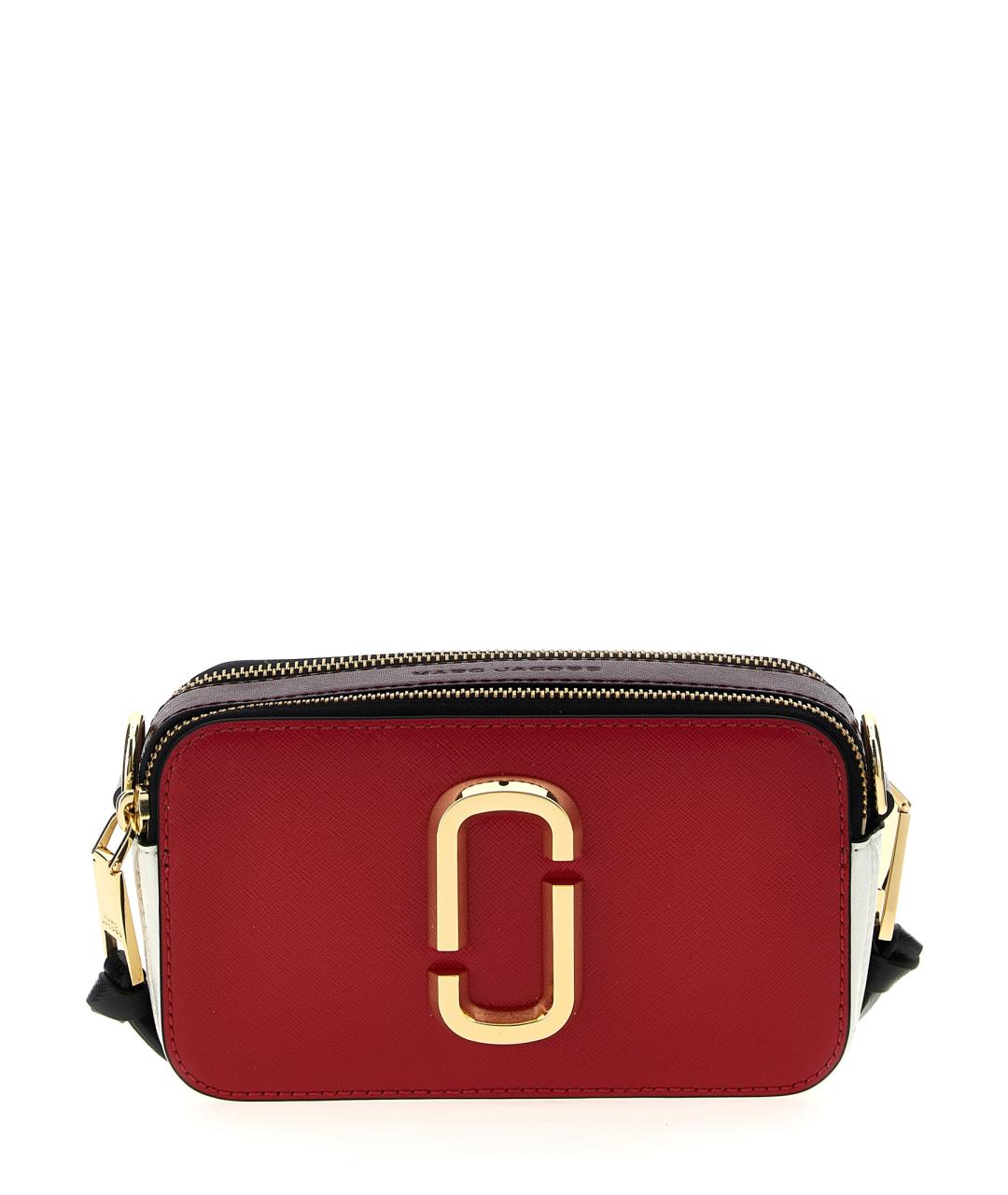 MARC JACOBS Красная кожаная сумка через плечо, фото 1