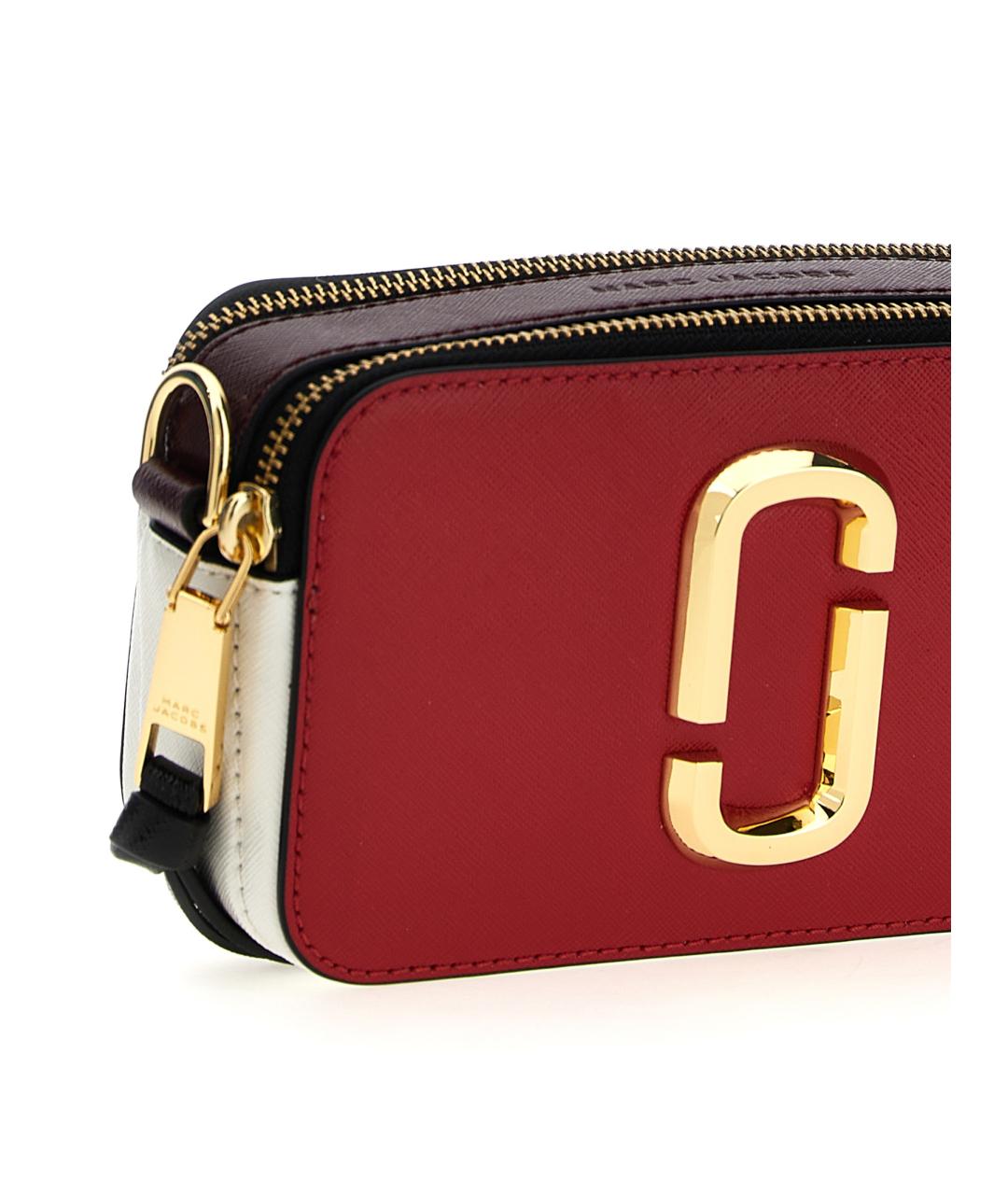 MARC JACOBS Красная кожаная сумка через плечо, фото 3